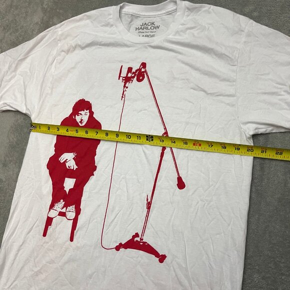 Jack Harlow T-Shirt Mens Large White Come Home From Atlanta Official Tour Merch - Picture 4 of 6